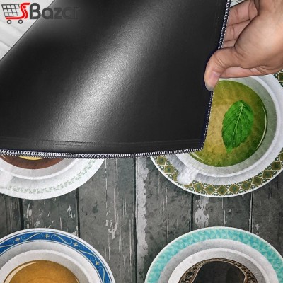 پادری مخمل مدرن طرح 6فنجان پادری مخمل مدرن طرح 6فنجان