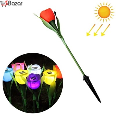 چراغ باغی خورشیدی طرح آلاله چراغ باغی خورشیدی طرح آلاله