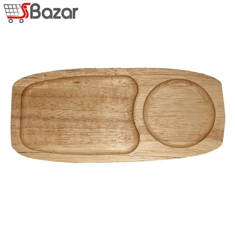ظرف کیک خوری چوبی