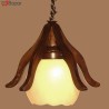 دیوار کوب چوبی مدل گل آذین