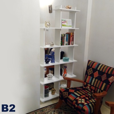 کتابخانه نه خانه چوبی جدا شونده مدل b33 کتابخانه نه خانه چوبی جدا شونده مدل b33