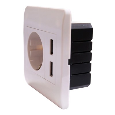پریز USB دار مدل تارا پریز USB دار مدل تارا