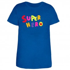 تی شرت زنانه و دخترانه طرح سوپر هیرو