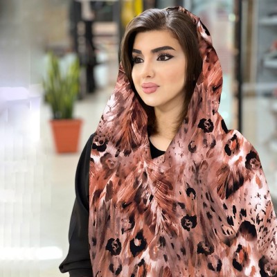 شال موهر پاییزه مدل پلنگی شال موهر پاییزه مدل پلنگی