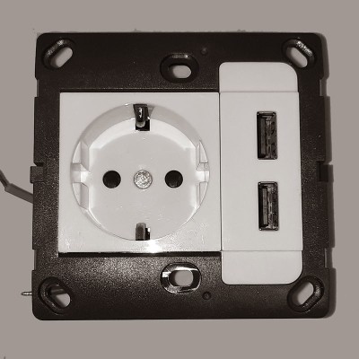 پریز USB دار مدل تارا پریز USB دار مدل تارا
