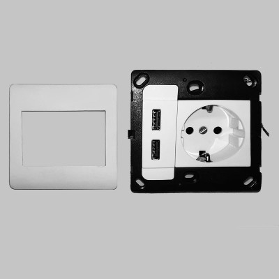 پریز USB دار مدل تارا پریز USB دار مدل تارا