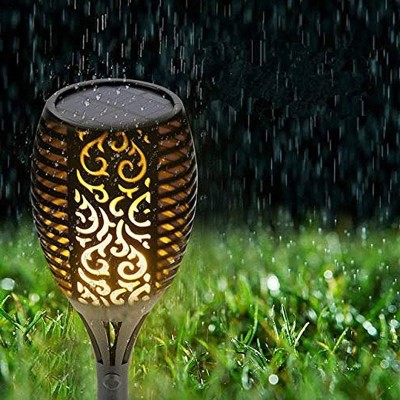 چراغ باغی خورشیدی مدل مشعل متحرک XF-6006 چراغ باغی خورشیدی مدل مشعل متحرک XF-6006