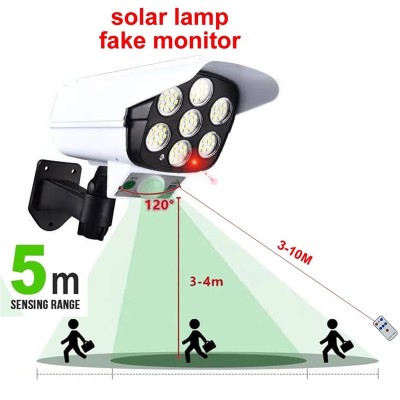 پروژکتور دیواری خورشیدی طرح دوربین مداربسته مدل Pr-Cam