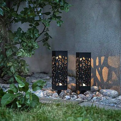 چراغ باغی خورشیدی سولونیکس مدل مکعب