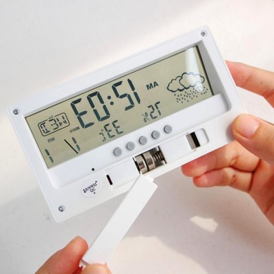 ساعت رومیزی دیجیتالی صفحه شفاف مدل 2158L ساعت رومیزی دیجیتالی صفحه شفاف مدل 2158L