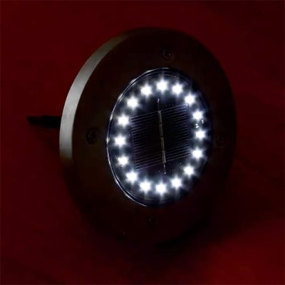 چراغ دیسکی دفنی خورشیدی سولونیکس مدل 16LED چراغ دیسکی دفنی خورشیدی سولونیکس مدل 16LED