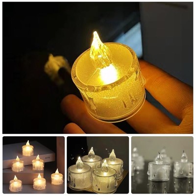 شمع LED شفاف طرح وارمر شمع LED شفاف طرح وارمر