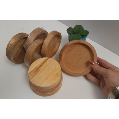 ظرف سرو زیتون خوری چوبی طرح دایره ظرف سرو زیتون خوری چوبی طرح دایره