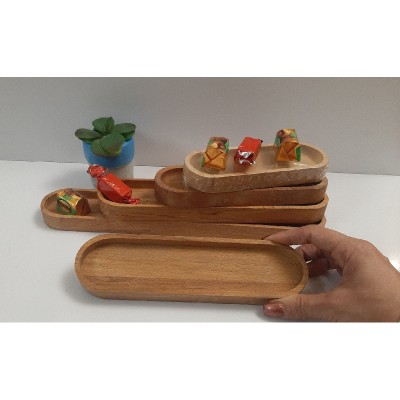 زیتون خوری چوبی مدل بیضی سایز 20 زیتون خوری چوبی مدل بیضی سایز 20