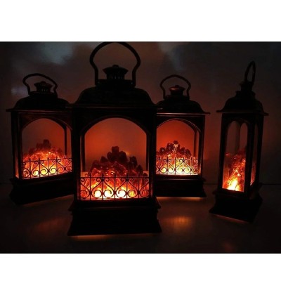 فانوس دکوری مدل شعله LED کد ZF-071 فانوس دکوری مدل شعله LED کد ZF-071