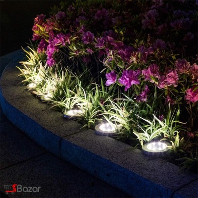 چراغ خورشیدی 12LED زمینی