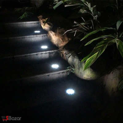 چراغ خورشیدی 12LED زمینی
