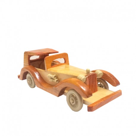 دکوری چوبی مدل ماشین کلاسیک