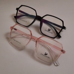 ست دو عددی فریم عینک طبی زنانه مدل هندسی
