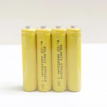 باتری شارژی نیم قلمی سولونیکس مدل صنعتی - NiCd
