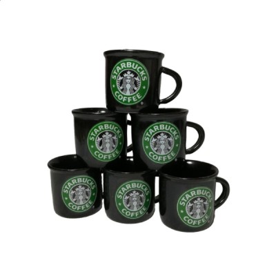 ست 6 عددی فنجان قهوه مدل STAR BUCKS ست 6 عددی فنجان قهوه مدل STAR BUCKS