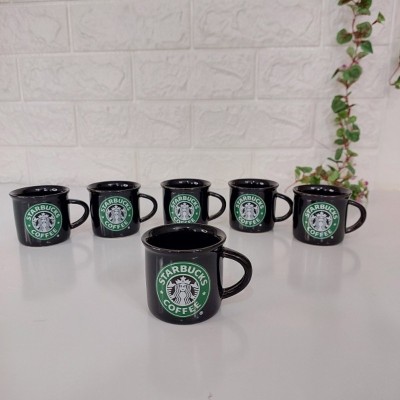 ست 6 عددی فنجان قهوه مدل STAR BUCKS ست 6 عددی فنجان قهوه مدل STAR BUCKS