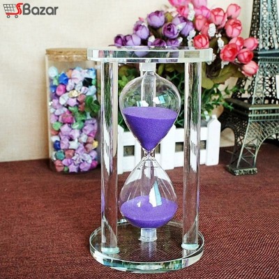 ساعت شنی کریستالی در سه سایز ساعت شنی کریستالی در سه سایز