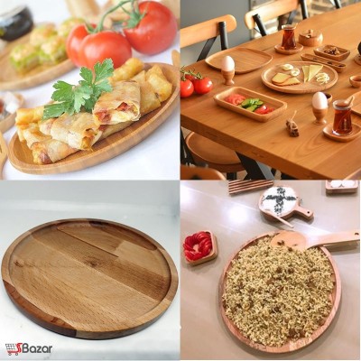 بشقاب چوبی بشقاب چوبی