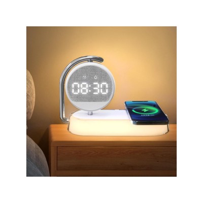 ساعت رومیزی مدل wireless charging ساعت رومیزی مدل wireless charging