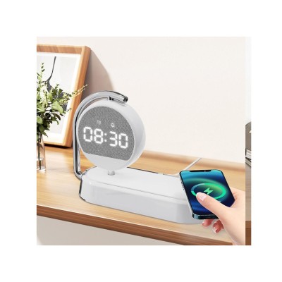 ساعت رومیزی مدل wireless charging ساعت رومیزی مدل wireless charging