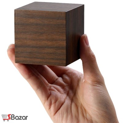 ساعت دیجیتالی طرح چوب مکعب ساعت دیجیتالی طرح چوب مکعب