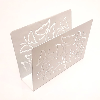 جای دستمال کاغذی طرح رومیزی مدل پروانه ای جای دستمال کاغذی طرح رومیزی مدل پروانه ای