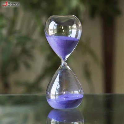 ساعت شنی ساده کریستالی ساعت شنی ساده کریستالی