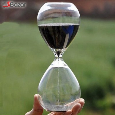 ساعت شنی ساده کریستالی ساعت شنی ساده کریستالی