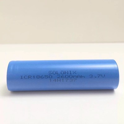 باتری شارژی لیتیوم سولونیکس مدل ICR 18650 باتری شارژی لیتیوم سولونیکس مدل ICR 18650