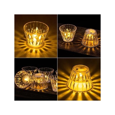 شمع LED مدل دیاموند طرح پایه دار شمع LED مدل دیاموند طرح پایه دار
