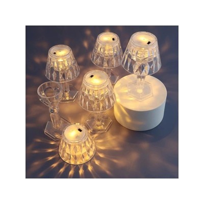 شمع LED مدل دیاموند طرح پایه دار شمع LED مدل دیاموند طرح پایه دار