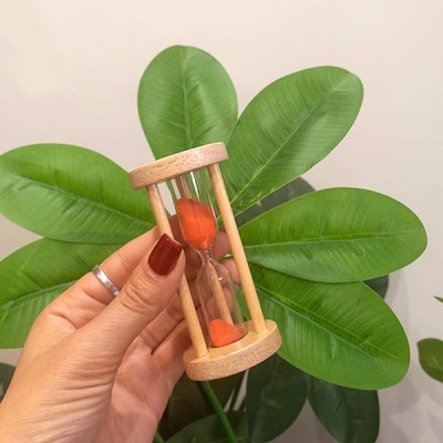 ساعت شنی چوبی 1 دقیقه ای واتان ساعت شنی چوبی 1 دقیقه ای واتان