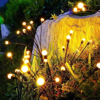 چراغ باغی خورشیدی مدل گل شب تاب استوک چراغ باغی خورشیدی مدل گل شب تاب استوک