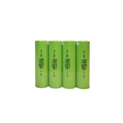 باتری قلمی شارژی سولونیکس مدل صنعتی 600mAh سر تخت باتری قلمی شارژی سولونیکس مدل صنعتی 600mAh سر تخت