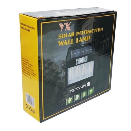 چراغ پارکی خورشیدی سولونیکس مدل YX-777 چراغ پارکی خورشیدی سولونیکس مدل YX-777