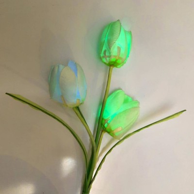 چراغ باغی خورشیدی طرح سه گل چراغ باغی خورشیدی طرح سه گل