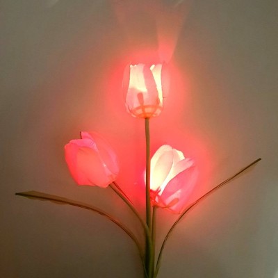 چراغ باغی خورشیدی طرح سه گل چراغ باغی خورشیدی طرح سه گل