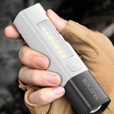 چراغ قوه زوم دار سولونیکس کد ZJ-129 چراغ قوه زوم دار سولونیکس کد ZJ-129