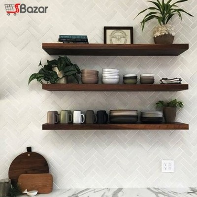 شلف دیواری چوبی عرض 20