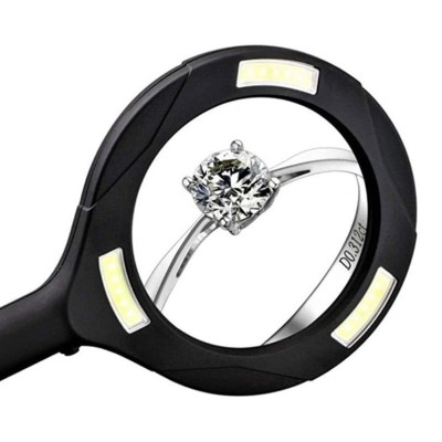 قیمت خرید فروش ذره بین مدل LED دار کد 3X قیمت خرید فروش ذره بین مدل LED دار کد 3X