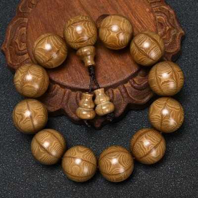 قیمت خرید فروش دستبند چوبی مدل mala12
