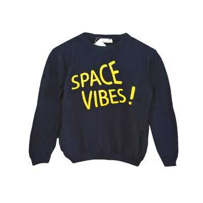 پلیور پسرانه کولزیون مدل برجسته SPACE VIBES پلیور پسرانه کولزیون مدل برجسته SPACE VIBES