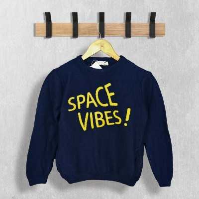 پلیور پسرانه کولزیون مدل برجسته SPACE VIBES پلیور پسرانه کولزیون مدل برجسته SPACE VIBES