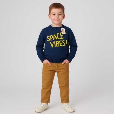 قیمت خرید فروش پلیور پسرانه کولزیون مدل برجسته SPACE VIBES قیمت خرید فروش پلیور پسرانه کولزیون مدل برجسته SPACE VIBES
